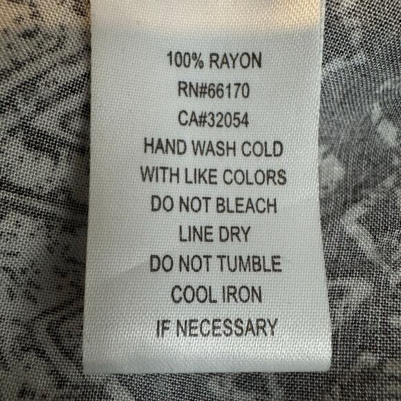 Nom De Plume Yaya Abstract Geometric Print Maxi Dress M Black White Cut Outs - Picture 13 of 13